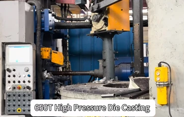 Proceso de la m&aacute;quina de fundici&oacute;n a presi&oacute;n 650T