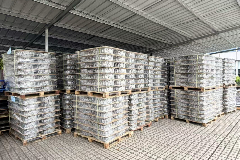 &Aacute;rea de almacenamiento de fundici&oacute;n en bruto