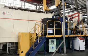 Proceso de producci&oacute;n de fundici&oacute;n a presi&oacute;n 2500T