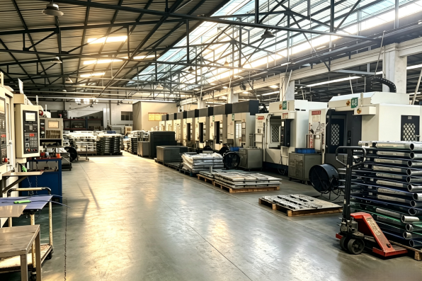 Taller de mecanizado CNC
